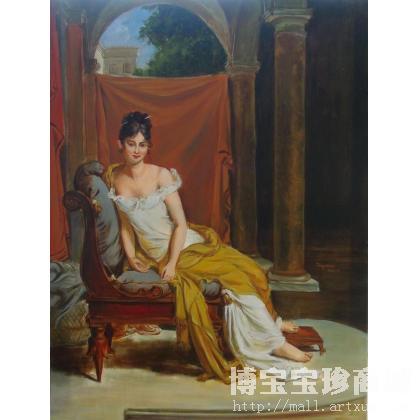 佟昕儒 女人像 类别: 油画X