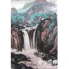 常乔英 清泉石上流 类别: 国画山水作品